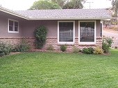 Custom masonry brick wainscot