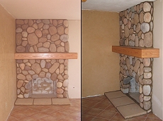 Eldorado Stone River Rock veneer - Click here for larger view