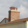 Custom Masonry Brick Chimney