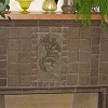 Batchelder Tile Fireplace