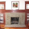Batchelder Tile Fireplace