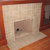 Batchelder Tile Fireplace