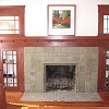 Batchelder Tile Fireplace