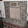 Batchelder Tile Fireplace