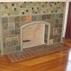 Batchelder Tile Fireplace