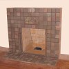 Batchelder Tile Fireplace