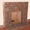 Batchelder Tile Fireplace