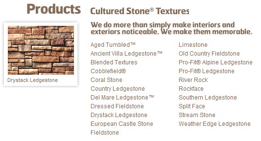 Cultured Stone