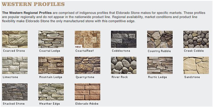 El Dorado Manufactured Stone