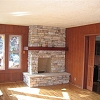 Stone Face Fireplace - Eldorado Mesquite Cliffstone