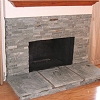 Stone Face Fireplace - True Stone Ocean Mist