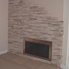 Stone Face Fireplace -