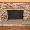 Stone Face Fireplace - Eldorado Coastal Ledge
