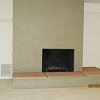 Plaster Fireplace under construction - scratch coat waiting for final plaster finish
