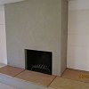 Plaster Fireplace under construction - scratch coat waiting for final plaster finish