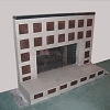 Decorative Tile Fireplace