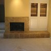 Marble Tile Face Fireplace and hearth