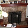 Batchelder Tile Fireplace