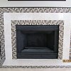 Decorative Mosaic Tile Fireplace